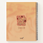 Carnet Soyez fort comme du café | citation motivante (Dos)