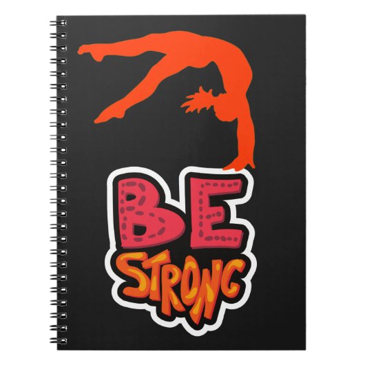 Carnet Soyez forte Gymnastique (Devant)