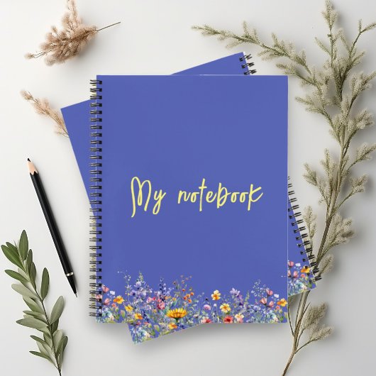 Carnet Soyez forts et libres, comme des Fleurs sauvages |