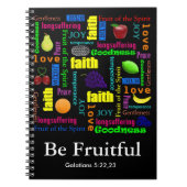 Carnet Soyez fructueux (Devant)