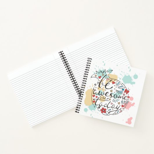 Carnet Soyez génial aujourd'hui (Intérieur)