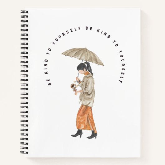 Carnet Soyez gentil avec vous (Devant)