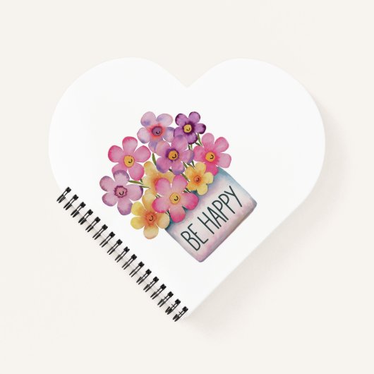 Carnet Soyez heureux (Devant)