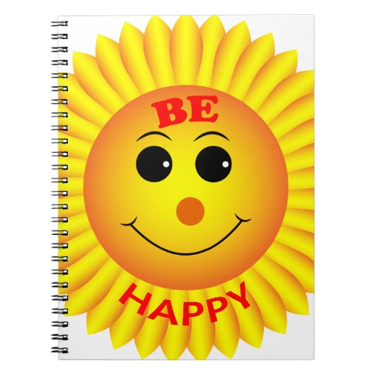 Carnet Soyez heureux (Devant)