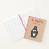 Carnet Soyez Heureux Et Buvez Du Café (Intérieur)