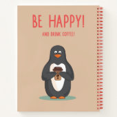 Carnet Soyez Heureux Et Buvez Du Café (Dos)