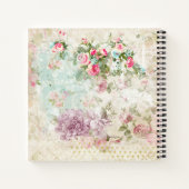 Carnet Soyez inspiré Citation et Papillon rose Collage Vi (Dos)