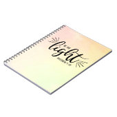 Carnet Soyez la Lumière Matthieu 5:14 (Côté gauche)