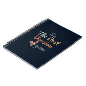 Carnet Soyez la meilleure version de vous (Côté gauche)