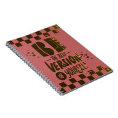 Carnet Soyez la meilleure version de vous-même (Côté Droit)