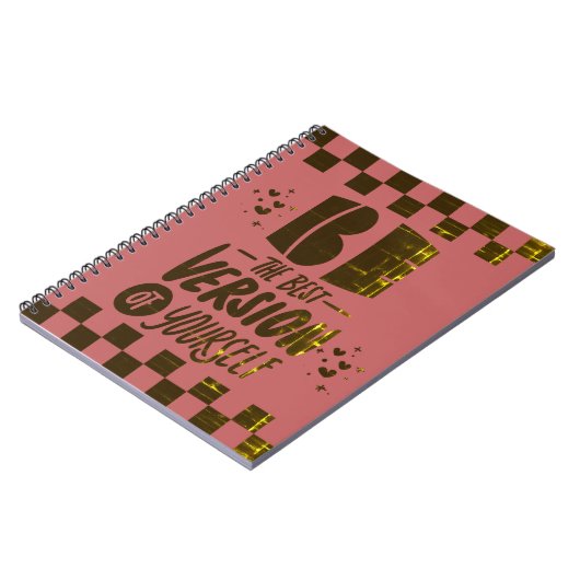 Carnet Soyez la meilleure version de vous-même (Côté gauche)