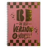 Carnet Soyez la meilleure version de vous-même (Devant)