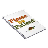 Carnet Soyez patient (Côté Droit)