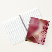 Carnet Soyez patient cœur - Orchidée (Intérieur)