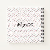 Carnet Soyez Poméranien Personnalisé (Dos)