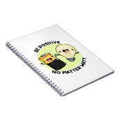Carnet Soyez Positif Peu Importe Watt Funny Science Pun (Côté Droit)