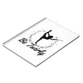 Carnet Soyez téméraire | Baton Twirling Dance Idée cadeau (Côté gauche)