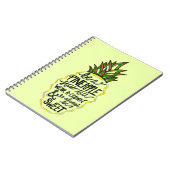 Carnet Soyez un ananas (Côté gauche)