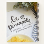 Carnet Soyez un ananas (Dos)