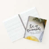 Carnet Soyez un ananas (Intérieur)