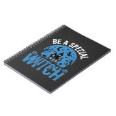 Carnet Soyez un design de Halloween de sorcière spéciale_ (Côté gauche)