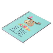 Carnet Soyez Vous, Le Monde Aidera Drôle À Dire Sloth (Côté gauche)