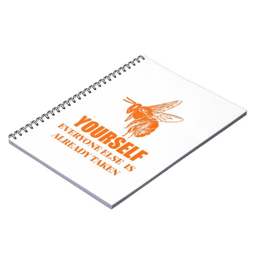 Carnet Soyez vous-même (Côté gauche)