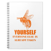 Carnet Soyez vous-même (Devant)