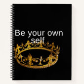 Carnet Soyez vous-même (Devant)