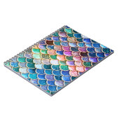 Carnet Soyons sirènes - Parties scintillant de sirène - É (Côté gauche)