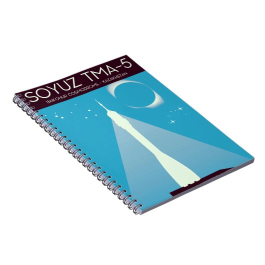Carnet Soyouz TMA-5 Art spatial (Côté Droit)
