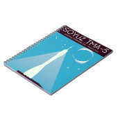 Carnet Soyouz TMA-5 Art spatial (Côté gauche)