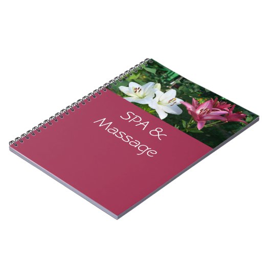 Carnet SPA et massage (Côté gauche)