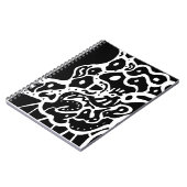 Carnet "Space" B&W Art Abstrait (Côté gauche)
