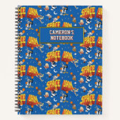 Carnet SPACE JAM™ TUNE SQUAD™ Outter Space Pattern (Devant)