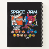 Carnet SPACE JAM™ TUNE SQUAD™ VS Monstars Graphique de l' (Dos)