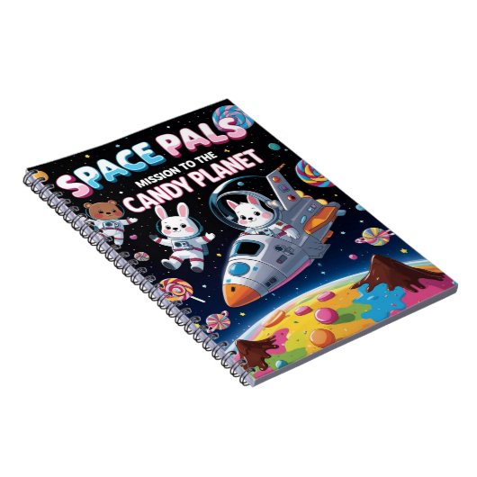 Carnet Space Pals : Mission à Candy Planet Animal (Côté Droit)