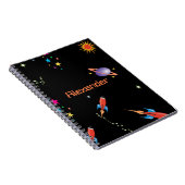 Carnet Space Rocket Boys School Personal (Côté Droit)