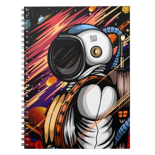 Carnet Spaceman (Devant)