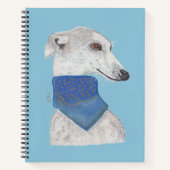 CARNET SPANISH GREYHOUND (Devant)