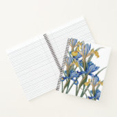 Carnet Spanish iris by Pierre-Joseph Redouté (Intérieur)