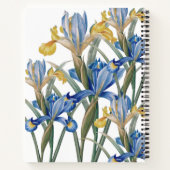 Carnet Spanish iris by Pierre-Joseph Redouté (Dos)