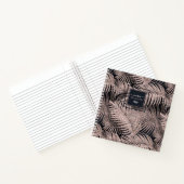Carnet Sparkling Palm Leaves Pattern (Intérieur)