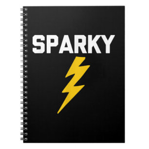 Carnet Sparky Funny Dit Sarcastique Novelty Electricien