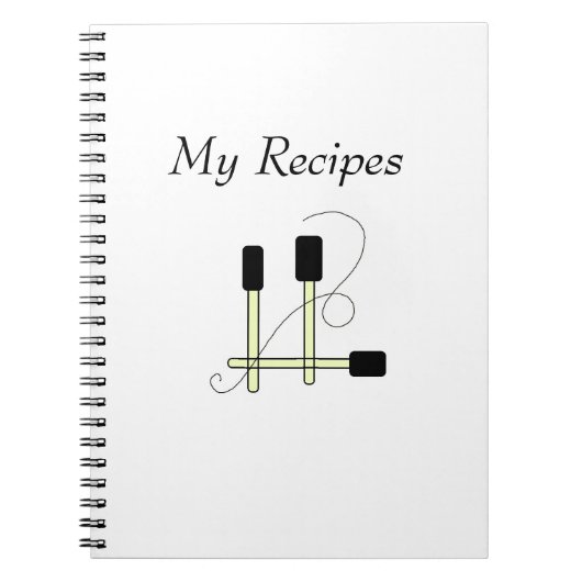 Carnet Spatules noires (Devant)