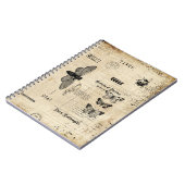 Carnet spécimen (Côté gauche)