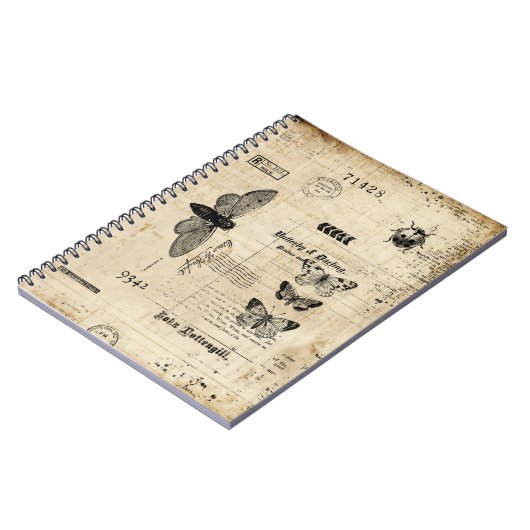 Carnet spécimen (Côté gauche)