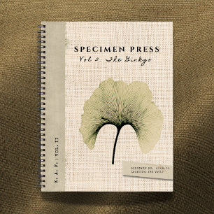 Carnet Specimen Press Vol. II : Ginkgo Biloba Lin