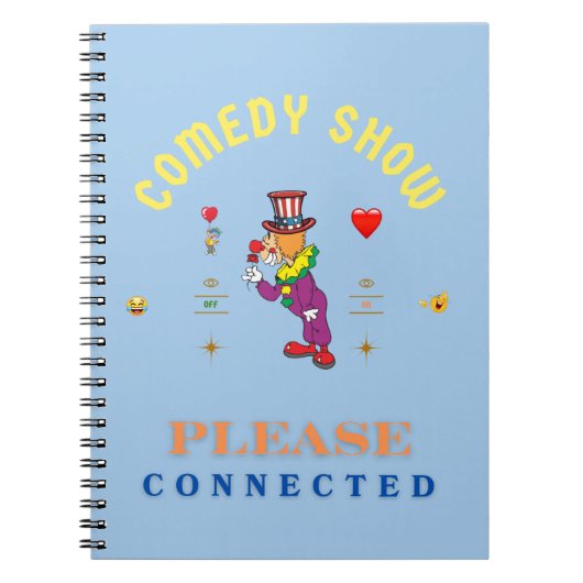 CARNET SPECTACLE DE COMÉDIE (Devant)
