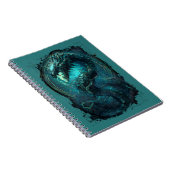 Carnet Spectral Coil Cyberpunk Serpent Dark Art (Côté Droit)